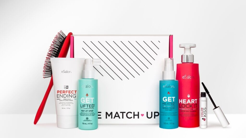 The Match-Up lets you customize a subscription hair care box without a trip to the salon