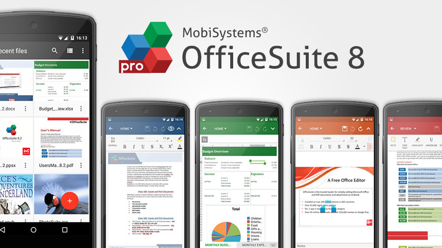 OfficeSuite Professional: the complete business tool for mobiles