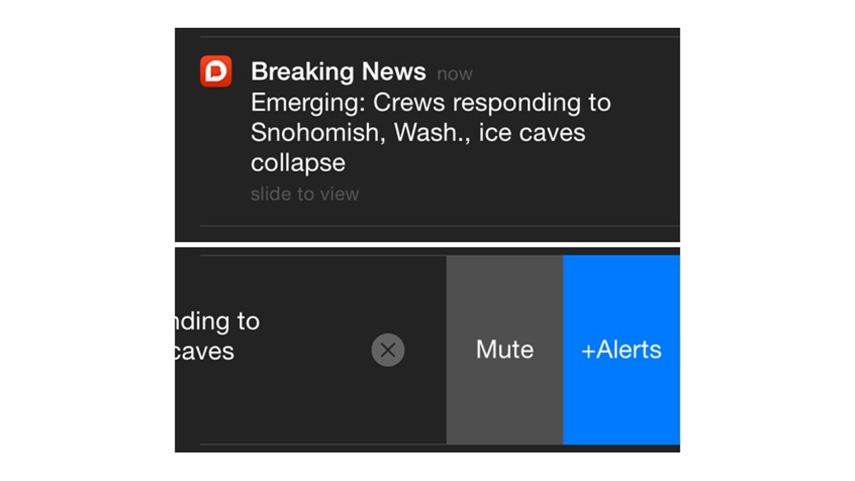 Breaking News app now has alerts for emerging stories