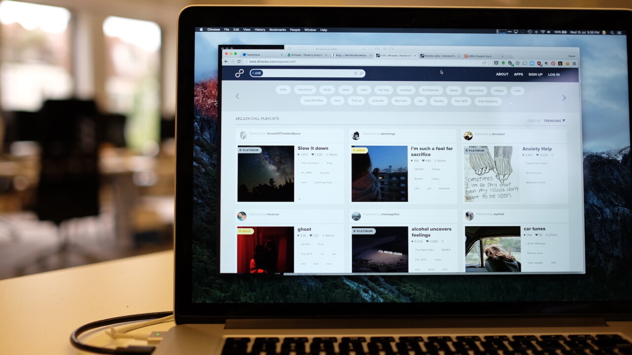 8tracks is rolling out an update design focused on helping you find new music