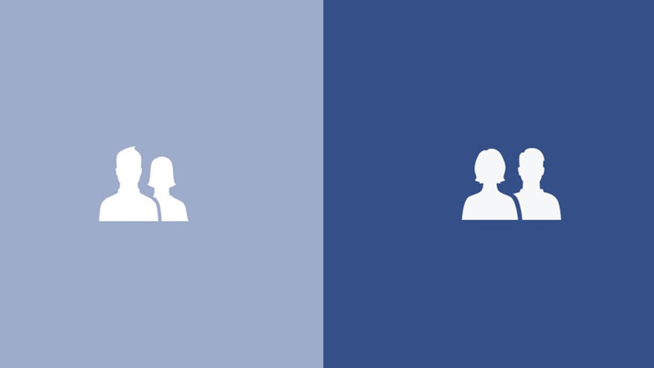 Can you spot the important change in Facebook’s friends icon?