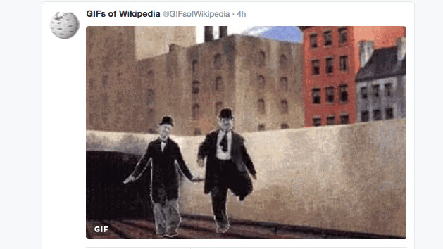 GIFs of Wikipedia turns the encyclopaedia into an endless stream of entertainment