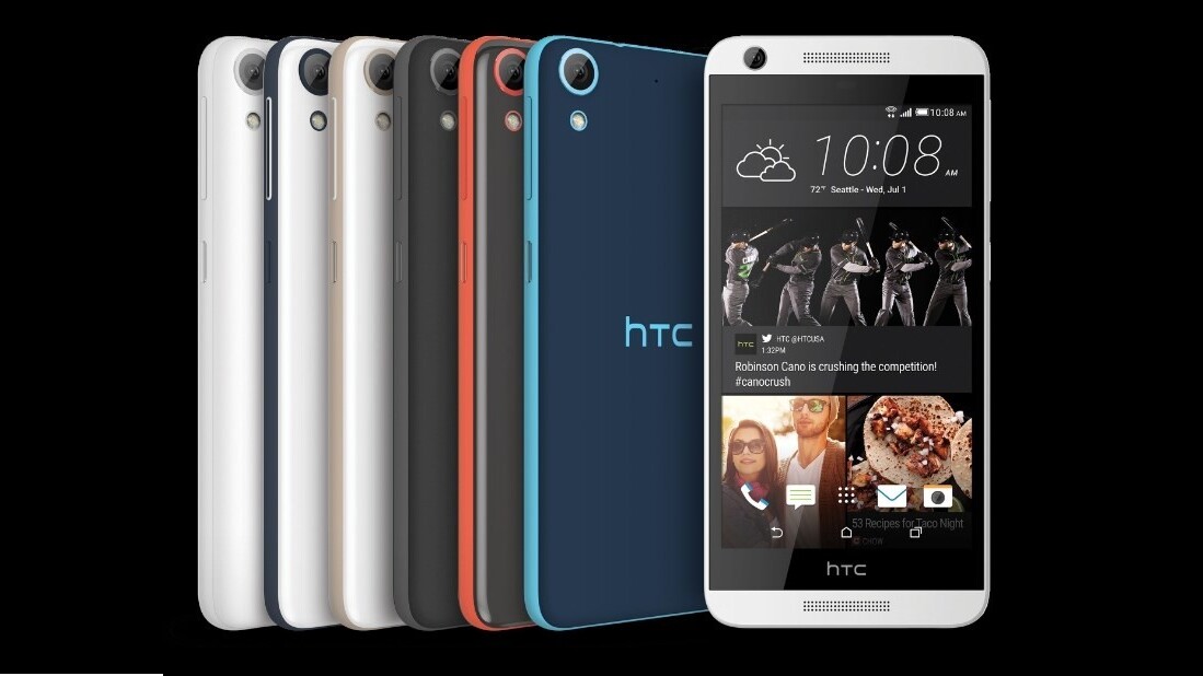 HTC updates its Desire lineup with 4 new mid-range Android handsets for the US