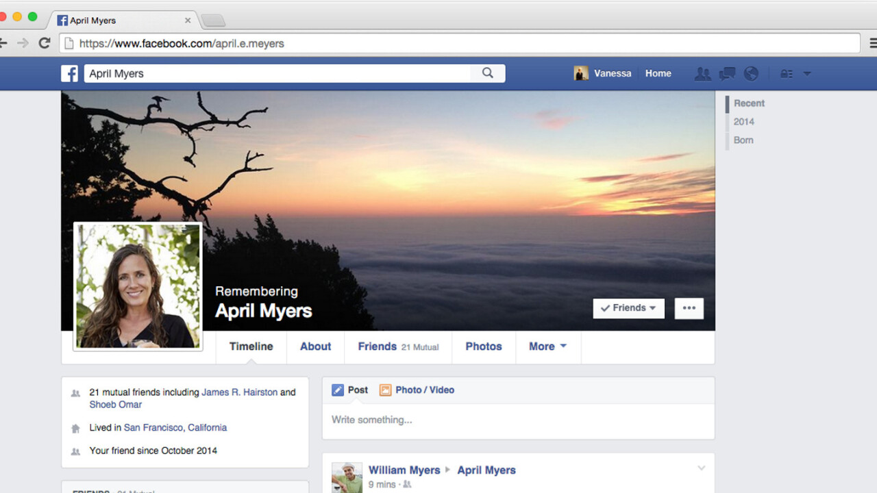 Facebook users in Europe can now assign someone to manage their account when they die