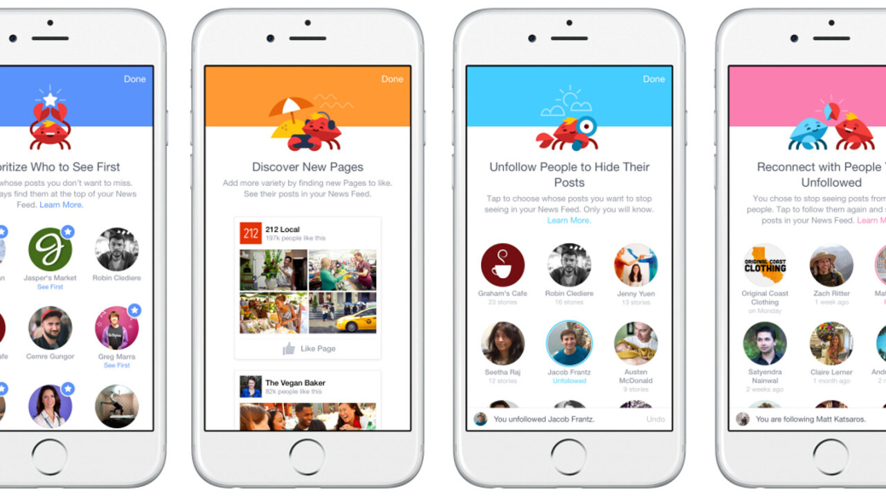 Facebook’s revamped News Feed tools make sure you spot the updates you really want to see