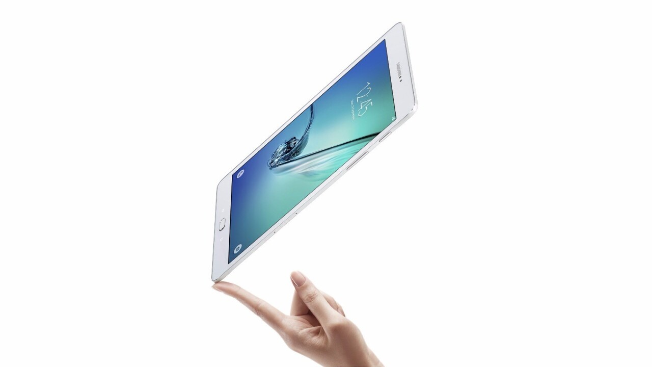 Samsung’s new Galaxy Tab S2 tablets are thinner than the latest iPad Air