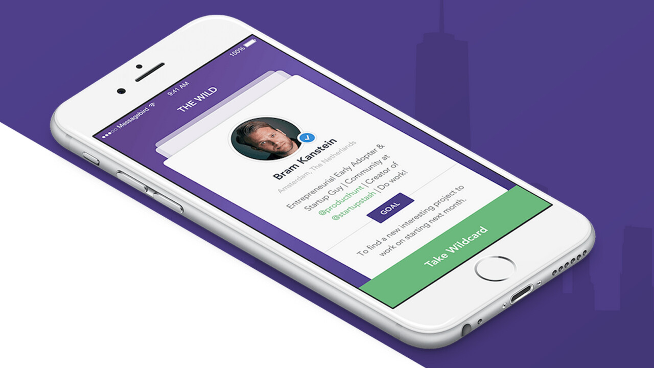 Wildcard helps you break the ice and meet people at events or in new places