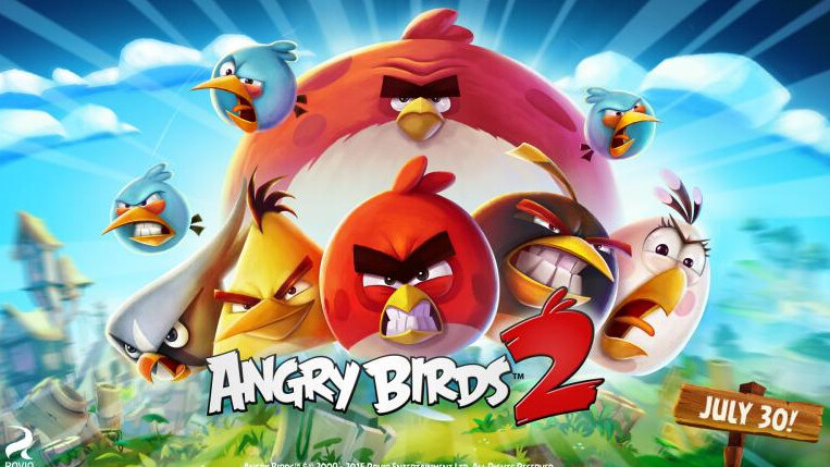 Angry Birds 2 catapults into app stores on July 30