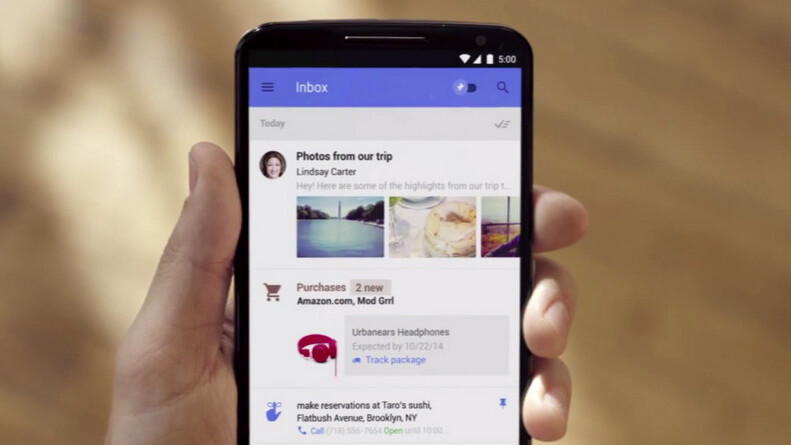 Inbox for Gmail lets you more finely calibrate the snooze timer