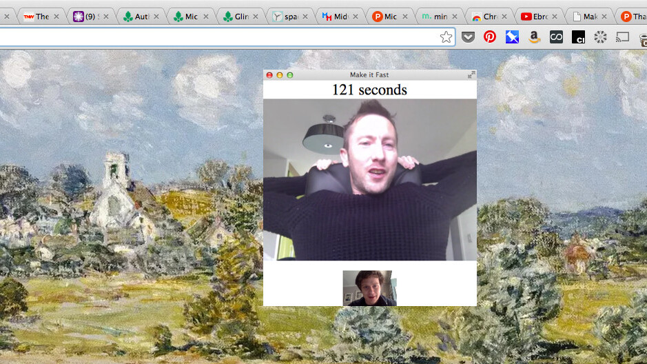 Make It Fast brings 140-second video chats to Chrome