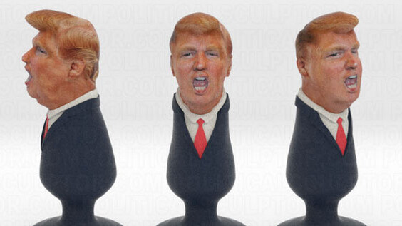 3D-printed Donald Trump butt plug is the best the asshole has ever looked