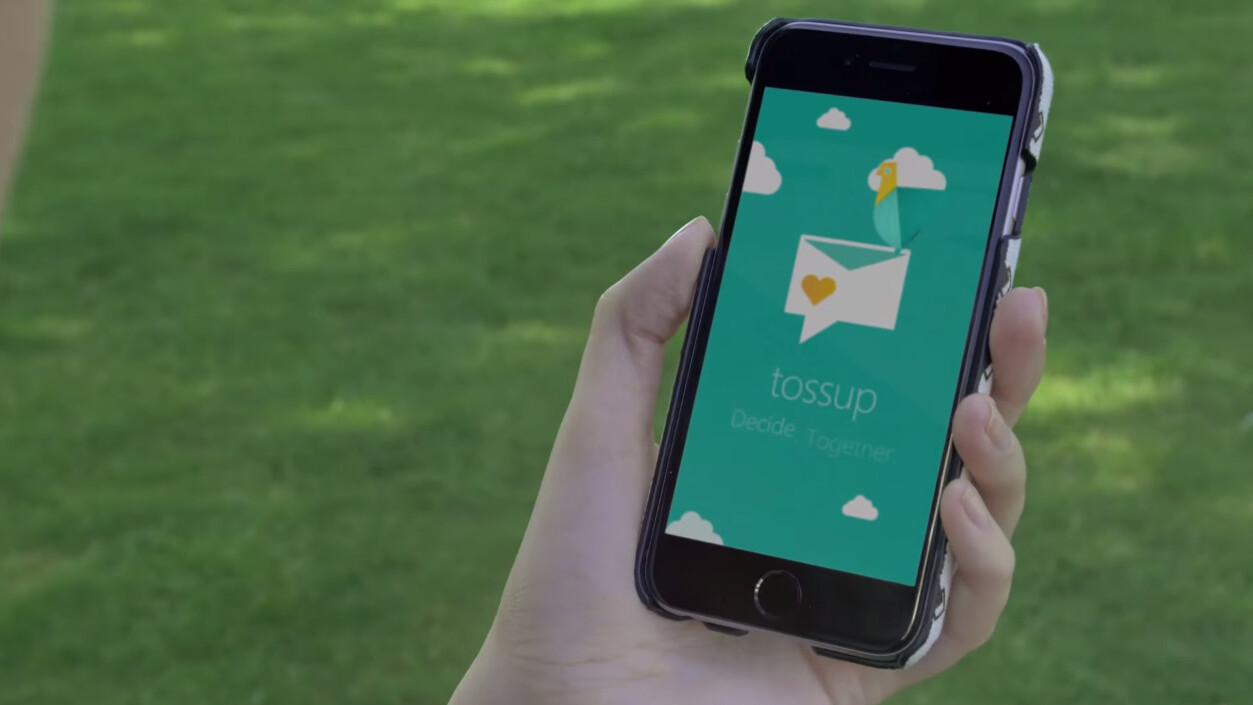 With Microsoft’s new Tossup app it’s easy to make plans with friends