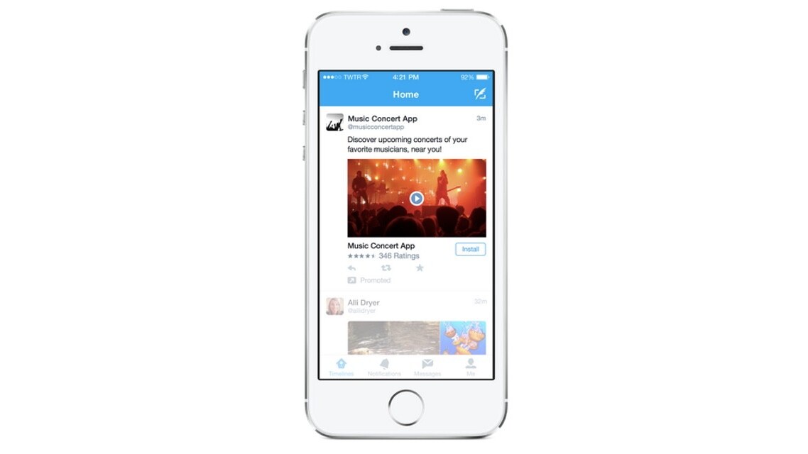 Twitter will soon let app advertisers use video, introduces new bidding process for ad space