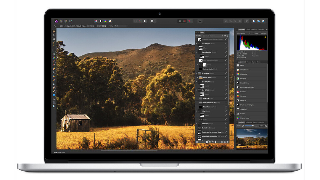 Affinity Photo, a new Photoshop challenger, makes its debut in the Mac App Store