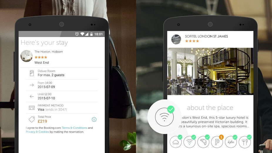 Booking Now lands on Android to help book last minute hotel rooms
