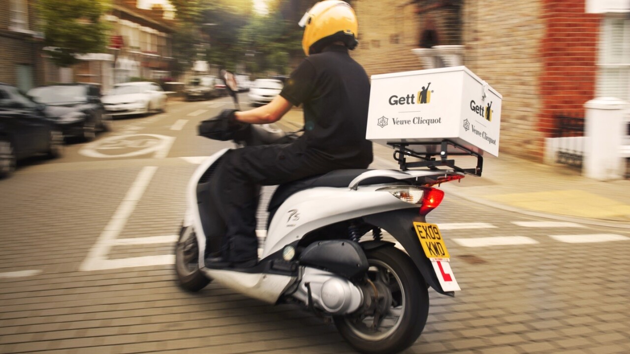 Gett expands beyond just taxis in London, but only if you need £50 champagne in a hurry