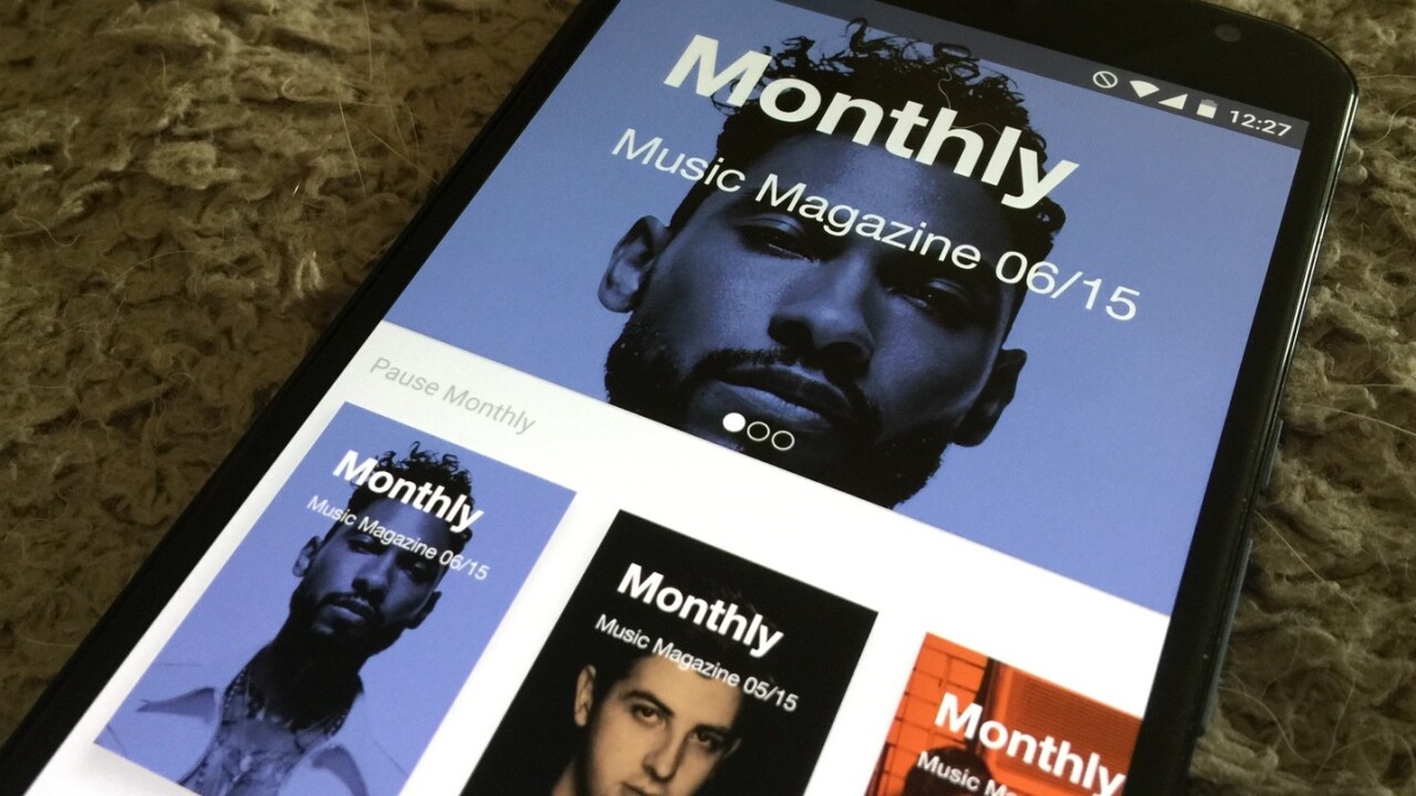 Pause literally puts the music into music magazines