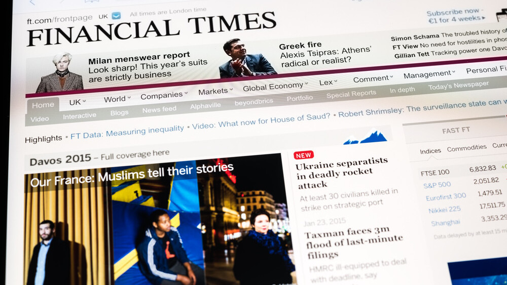 The Financial Times has been acquired by Nikkei for $1.3 billion in cash