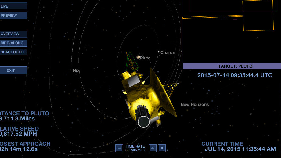 NASA is almost at Pluto and you can follow along with this app