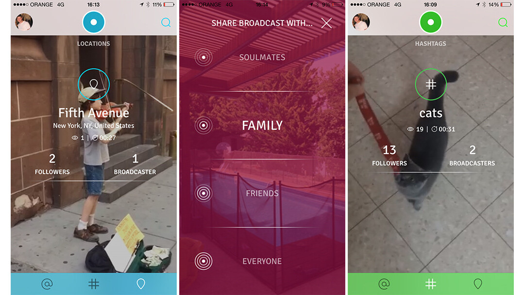 TVibes for iOS lets you share videos with groups of friends