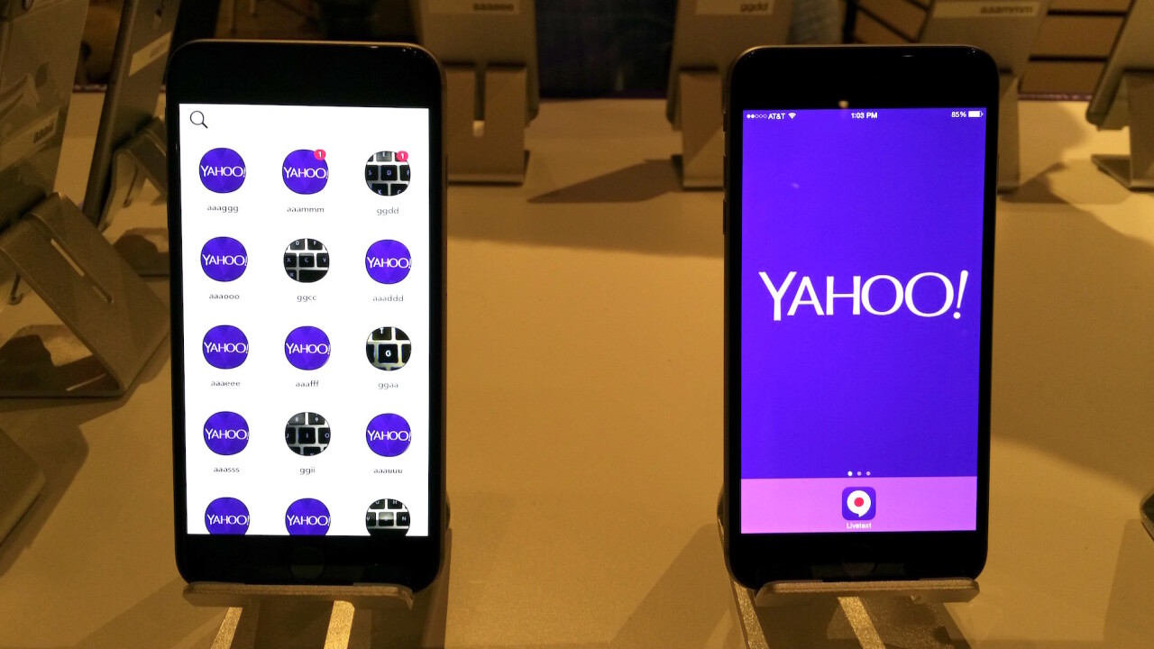 Hands on: Yahoo Livetext is the perfect app for livestreaming your nostrils