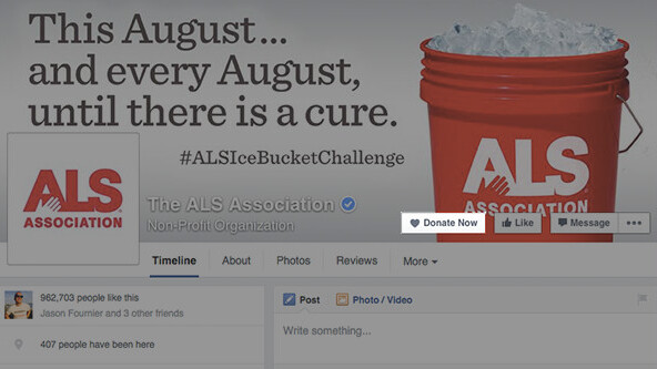 Facebook adds ‘Donate Now’ button to make giving to charity easier