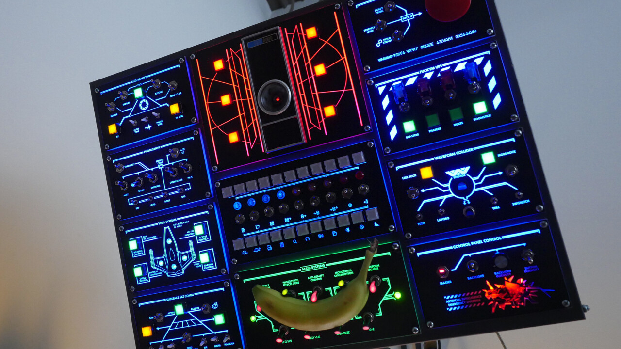 Man builds real-life control panel for his computer, and it’s awesome