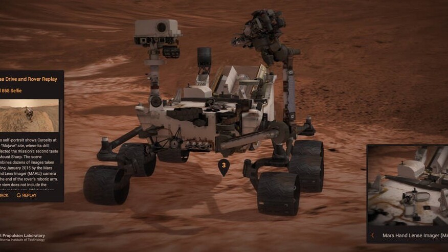 Rove around Mars with the NASA Curiosity Simulator