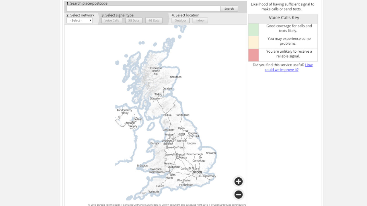 There’s now an official way to check the mobile coverage of your new house in the UK