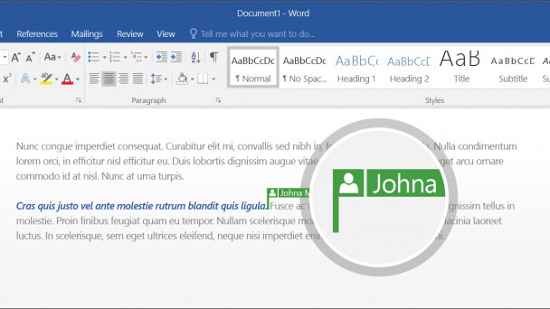 Microsoft Word 2016 is getting collaborative editing for OneDrive files
