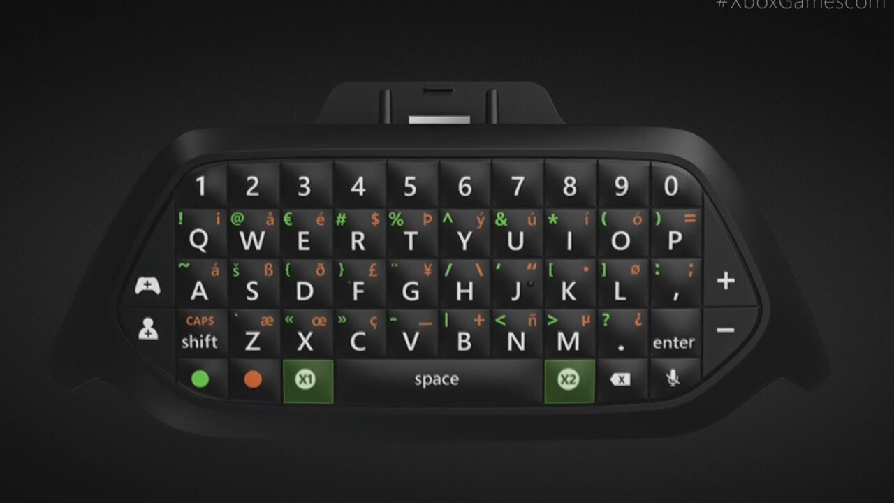 Microsoft finally unveils an official Xbox One chatpad