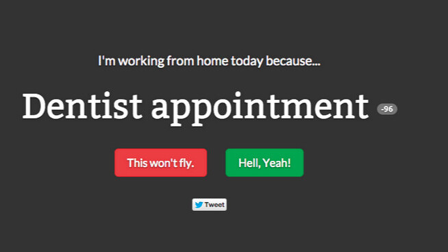 Here are the best excuses to ‘work from home’ according to the internet crowd