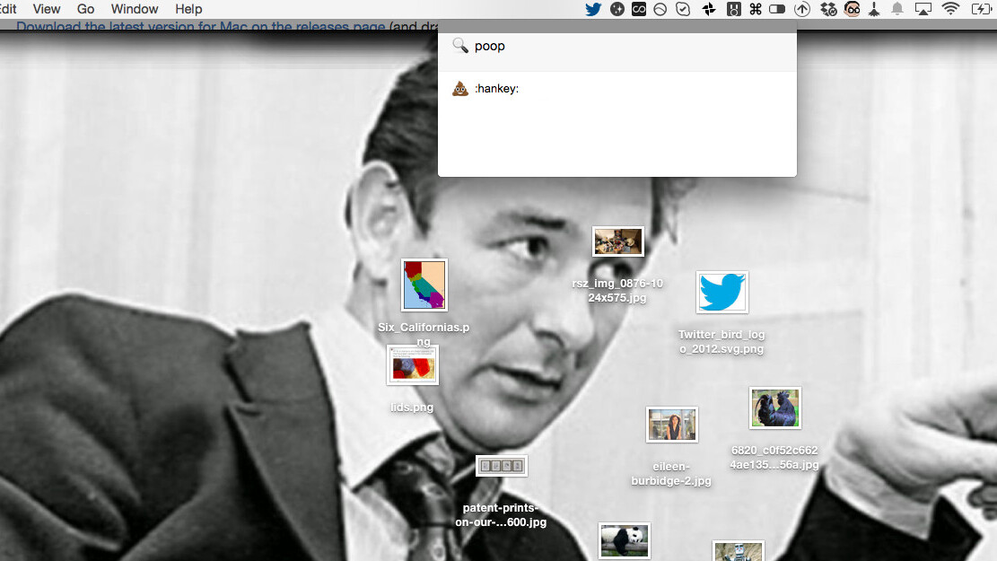 Add emoji search to Mac OS X’s menu bar