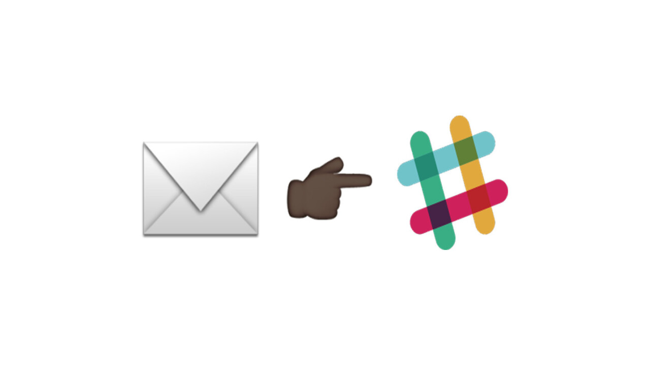You can now integrate emails into your Slack channel