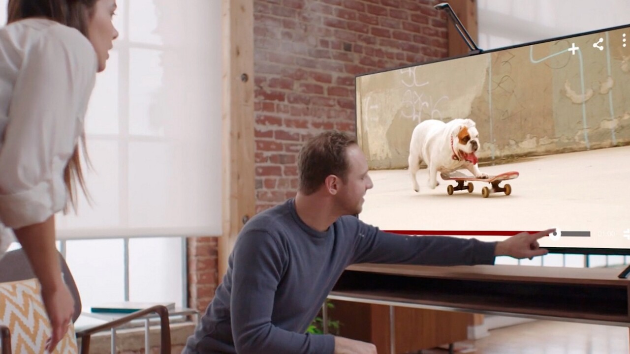 Touchjet Wave will turn your TV into a giant touchscreen Android tablet, but it needs cash first