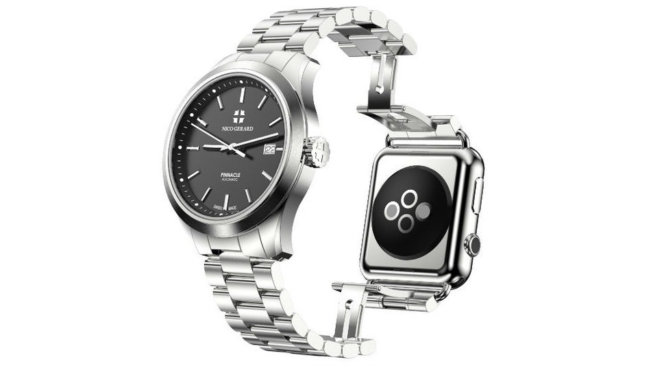 Literally why does this luxury watch have an Apple Watch attached to it?