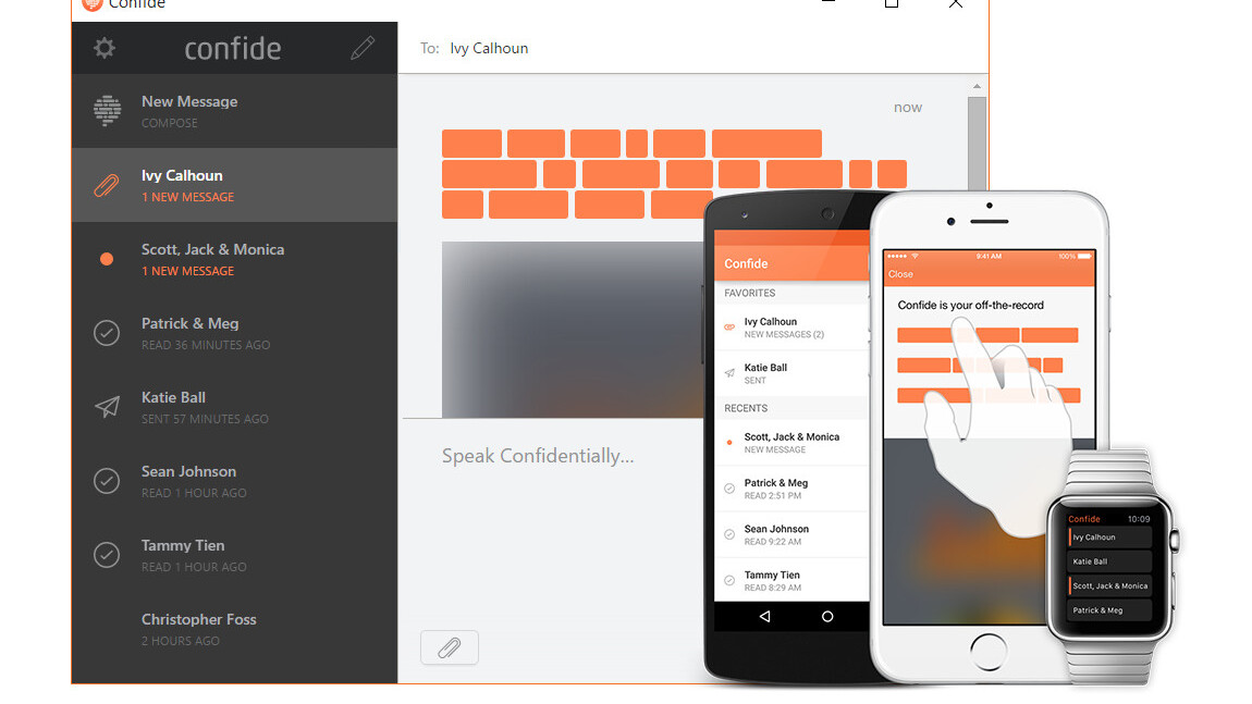 Confide now lets you ‘un-send’ unread messages… for a price