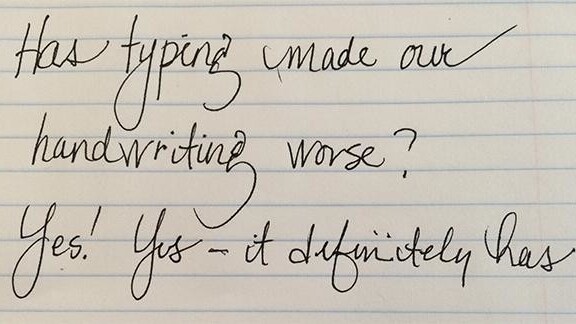 The internet agrees: Typing has made our handwriting worse #TNWwrites