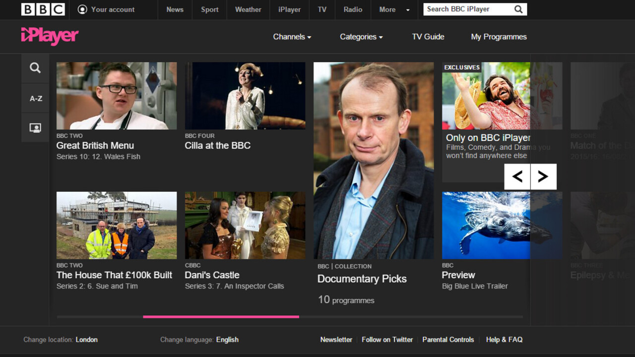 UK viewers will be able to watch iPlayer on Apple TV, but not yet