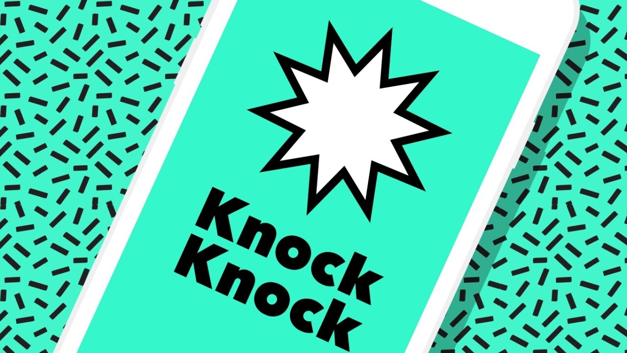 Knock Knock: A clever contact-sharing and chat app that will have you tapping your phone