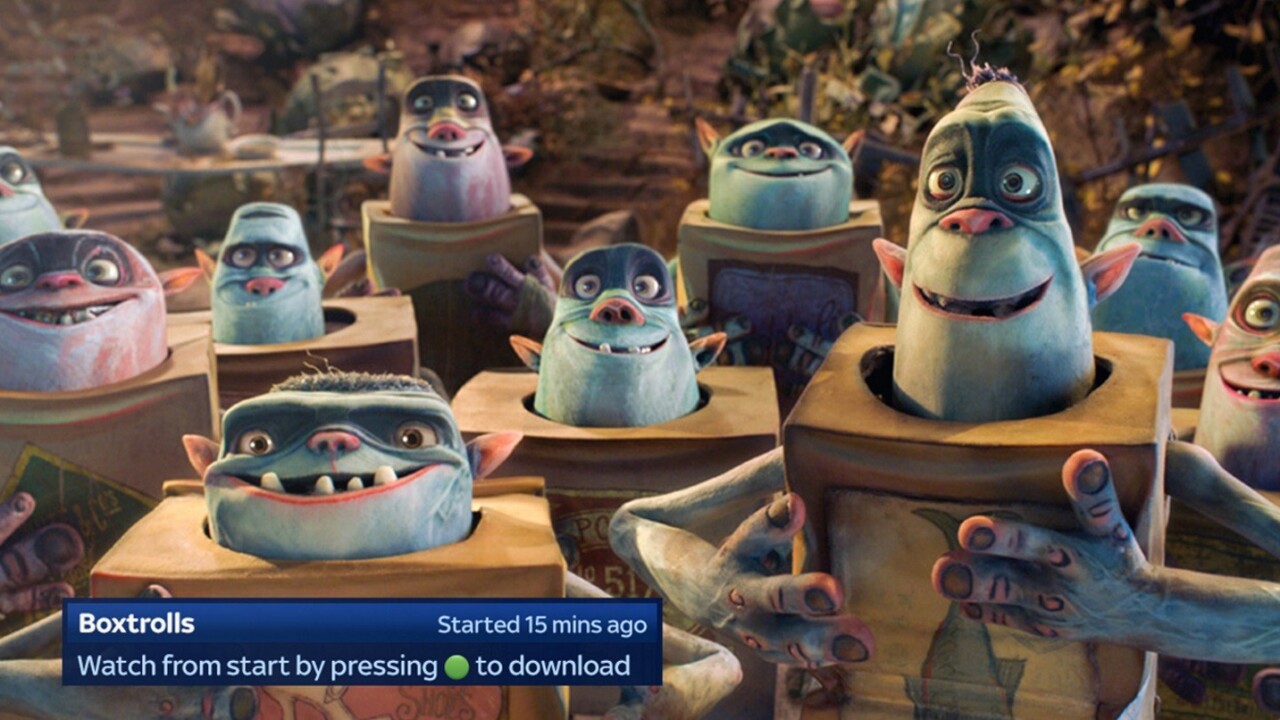 Movie-focused UI update rolling out from today for Sky+ HD subscribers in the UK