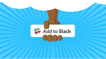 ‘Add to Slack’ button will help you share with your team from any app