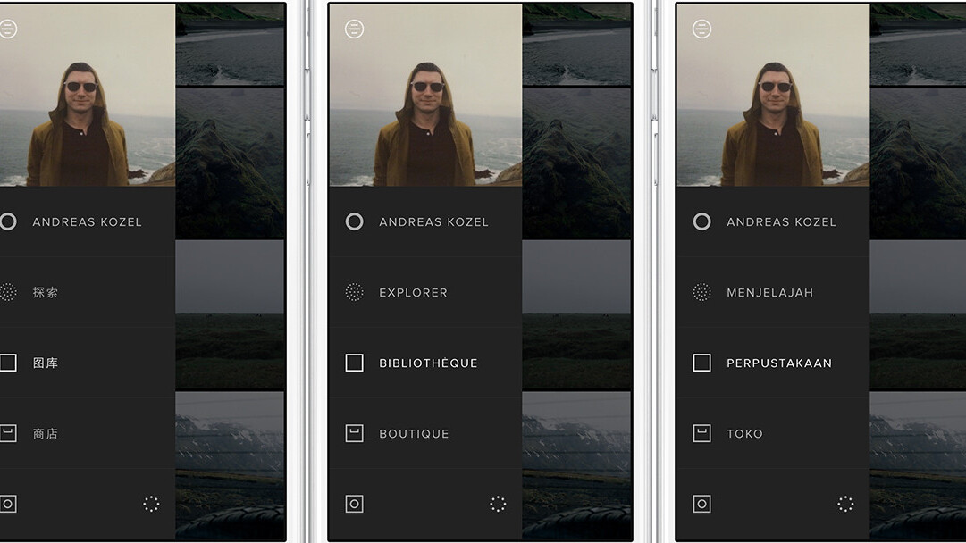 Update to VSCO Cam photo app for iOS adds support for non-English languages