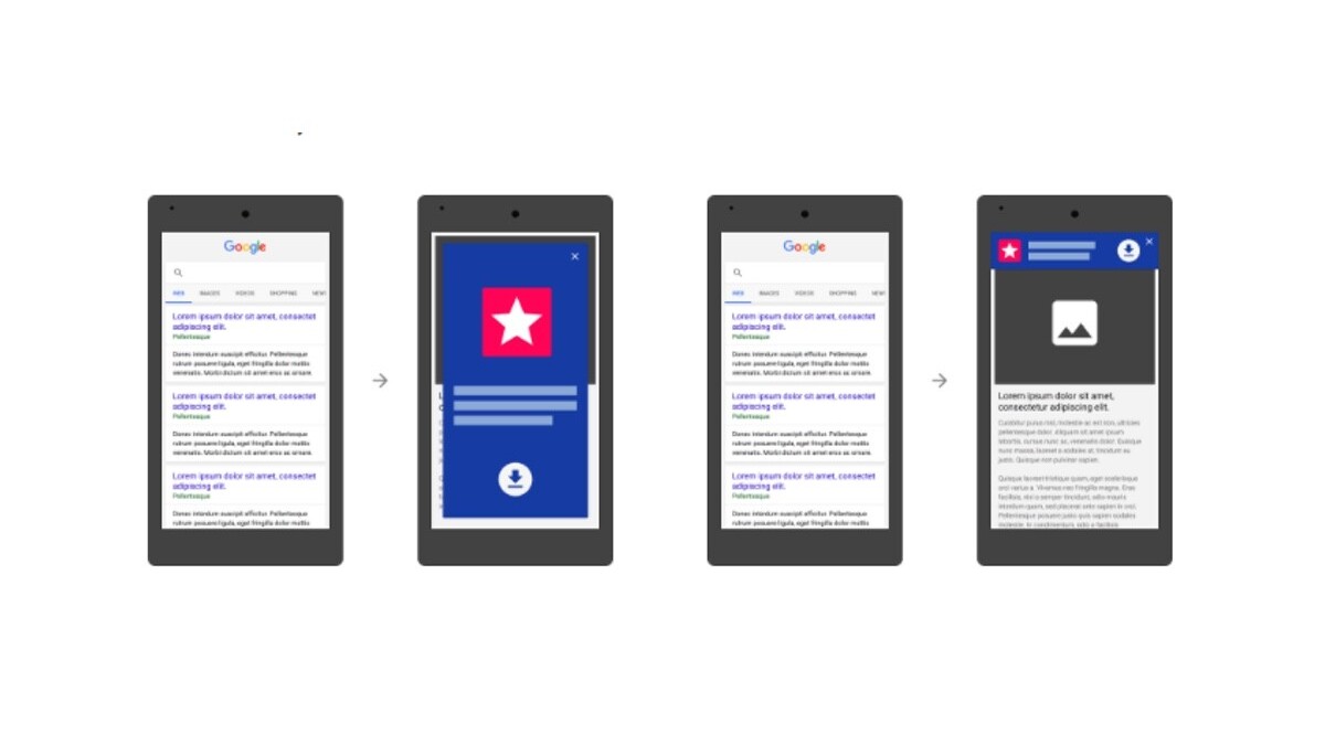 Google will soon demote sites with full-page app install ads