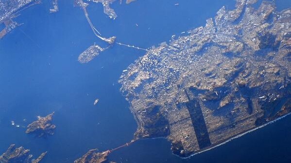 See what San Francisco looks like from space