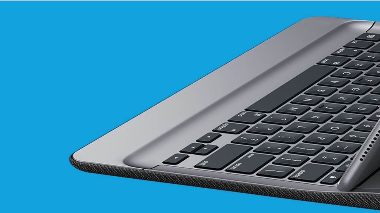 Logitech’s iPad Pro keyboard never needs charging