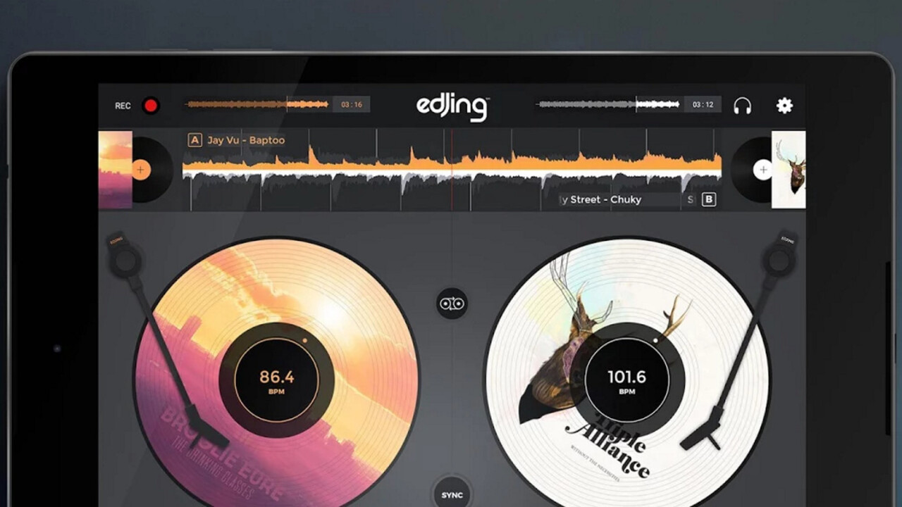 Edjing 5 for Android and iOS brings a revamped UI and new audio options for wannabe DJs