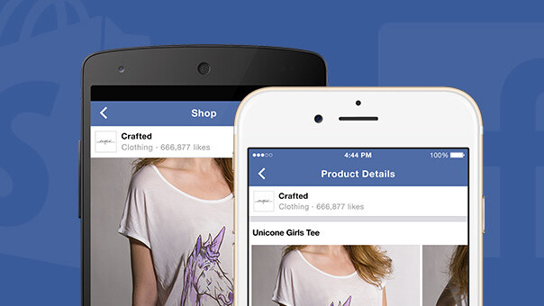 Now you can go shopping on Facebook