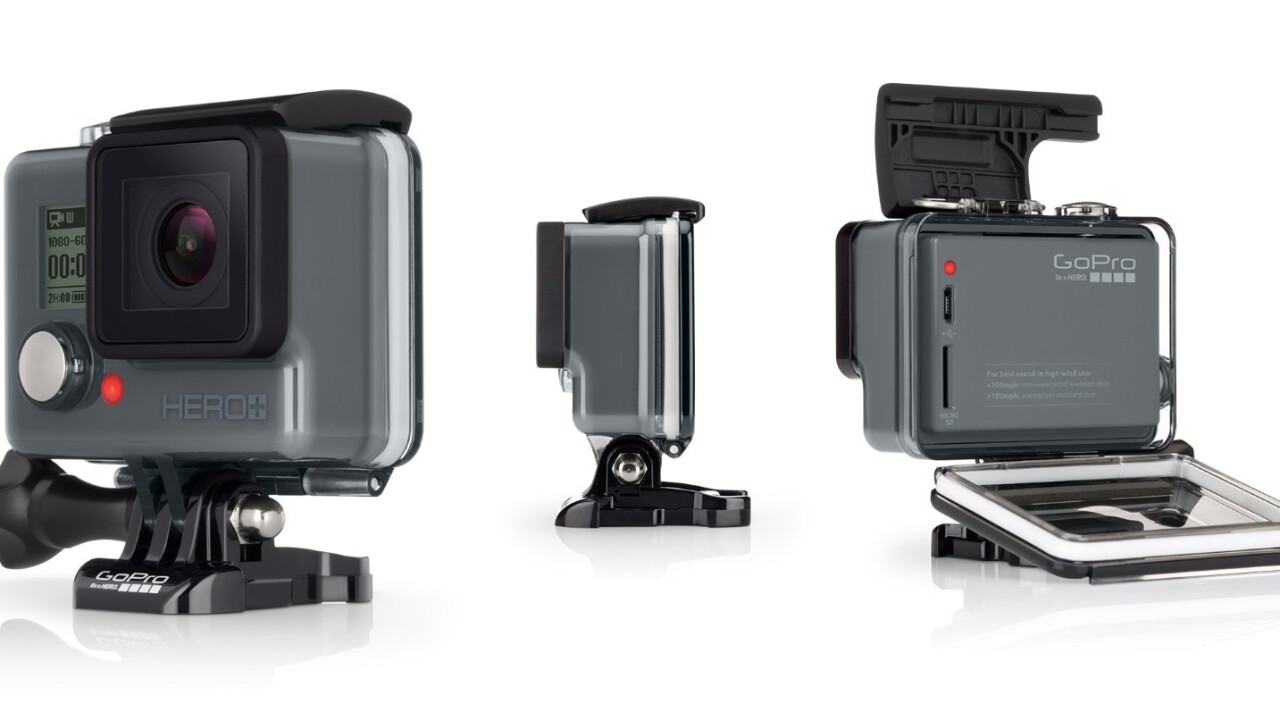 GoPro’s new Hero+ action camera brings Full HD 60fps capture and Wi-Fi for $200