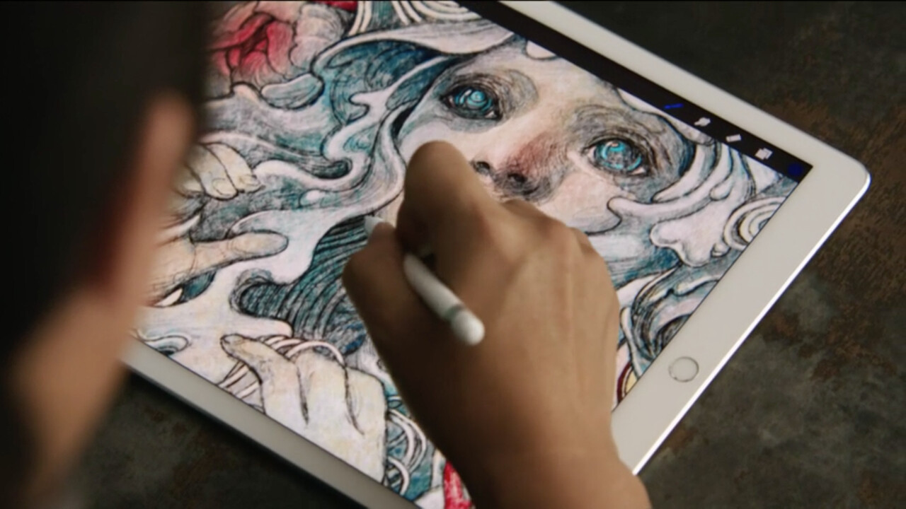 Apple launches iPad Pro with 12.9″ display and a stylus